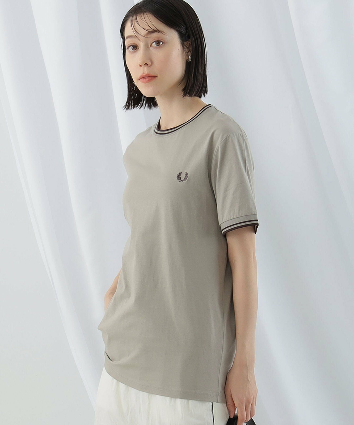 【WEB限定】FRED PERRY / Twin Tipped T-shirt　24SS イージーケア